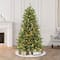 6 Pack: 4.5ft. Pre-Lit Westford Spruce Artificial Christmas Tree, Clear Lights